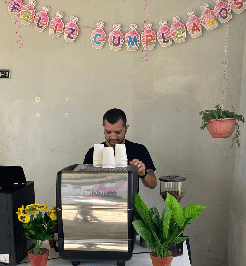 Servicio de café en evento